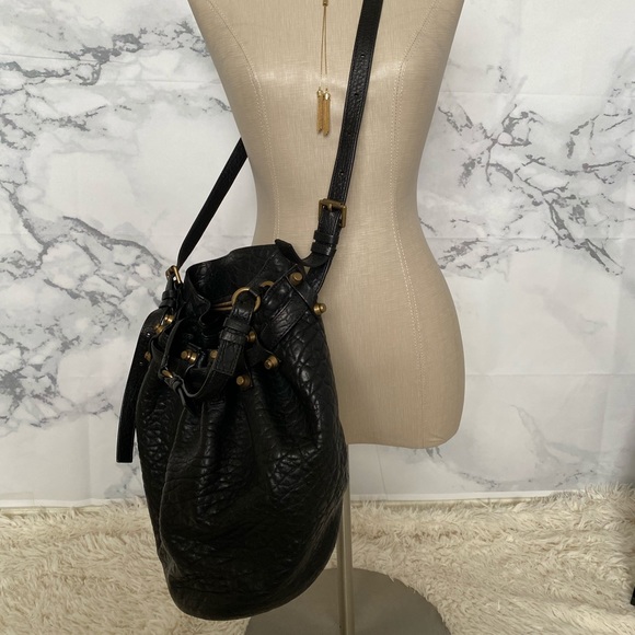 alexander wang studded bucket bag